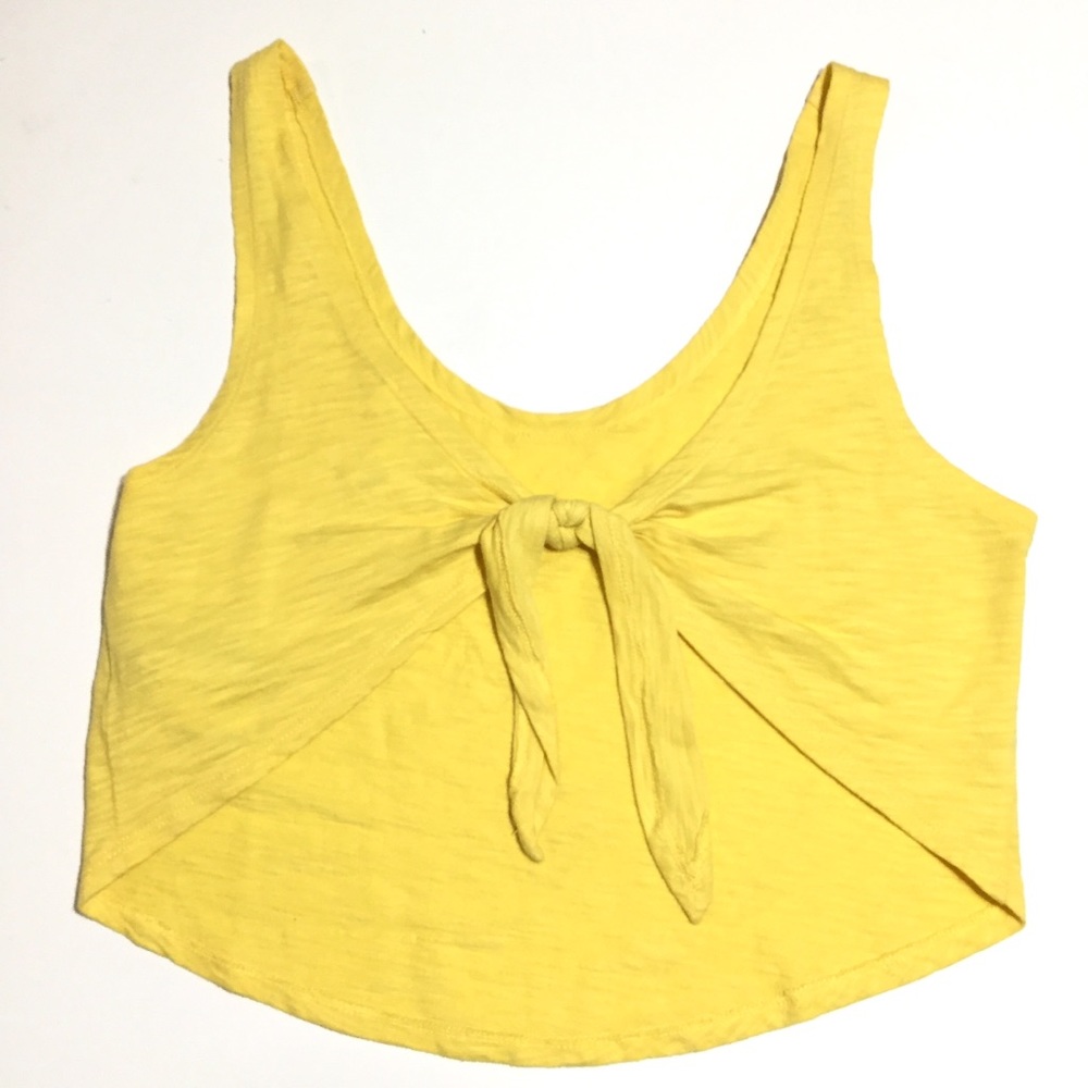 Forever 21 crop top tie in back